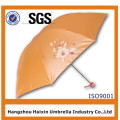 Projete seu próprio guarda-chuva de dobramento promocional vermelho com impressão de logotipo